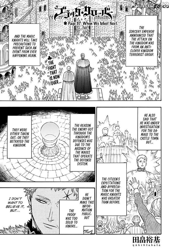 Black Clover chapter 37 - page 2