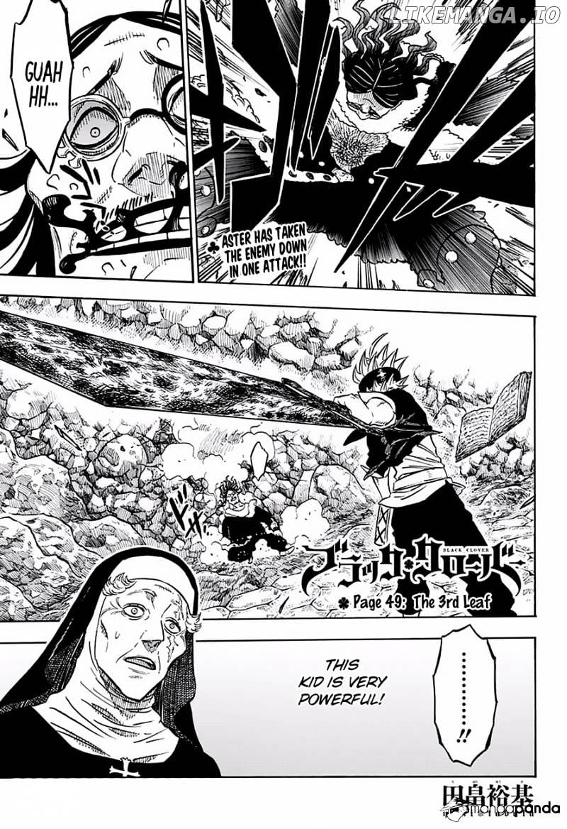 Black Clover chapter 42 - page 1