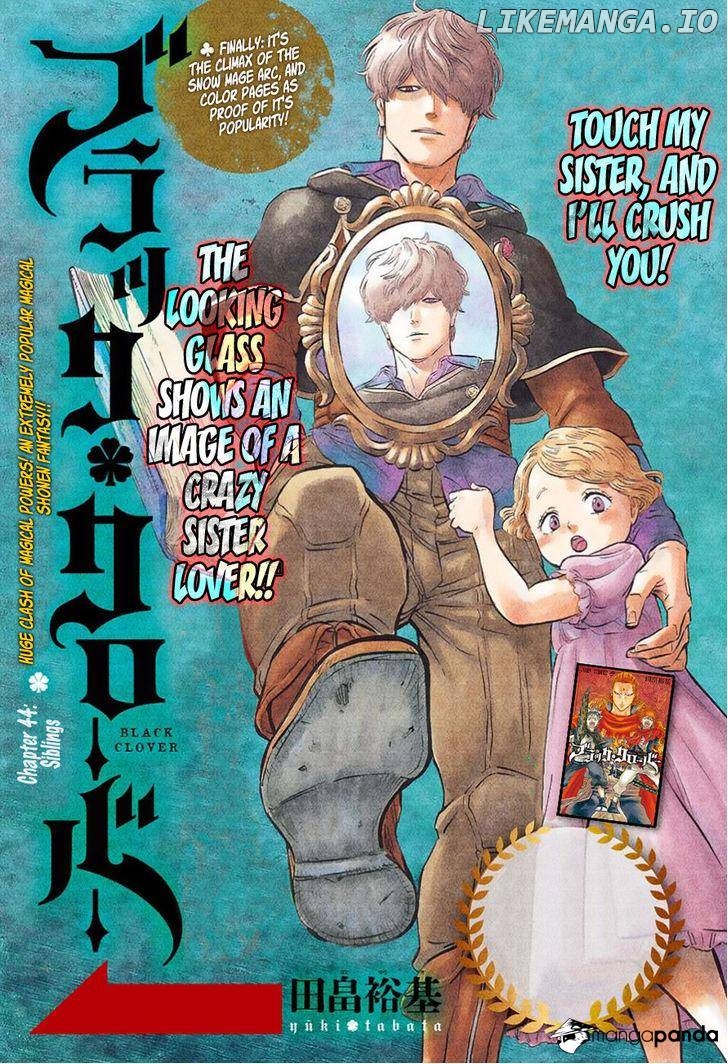 Black Clover chapter 44 - page 1