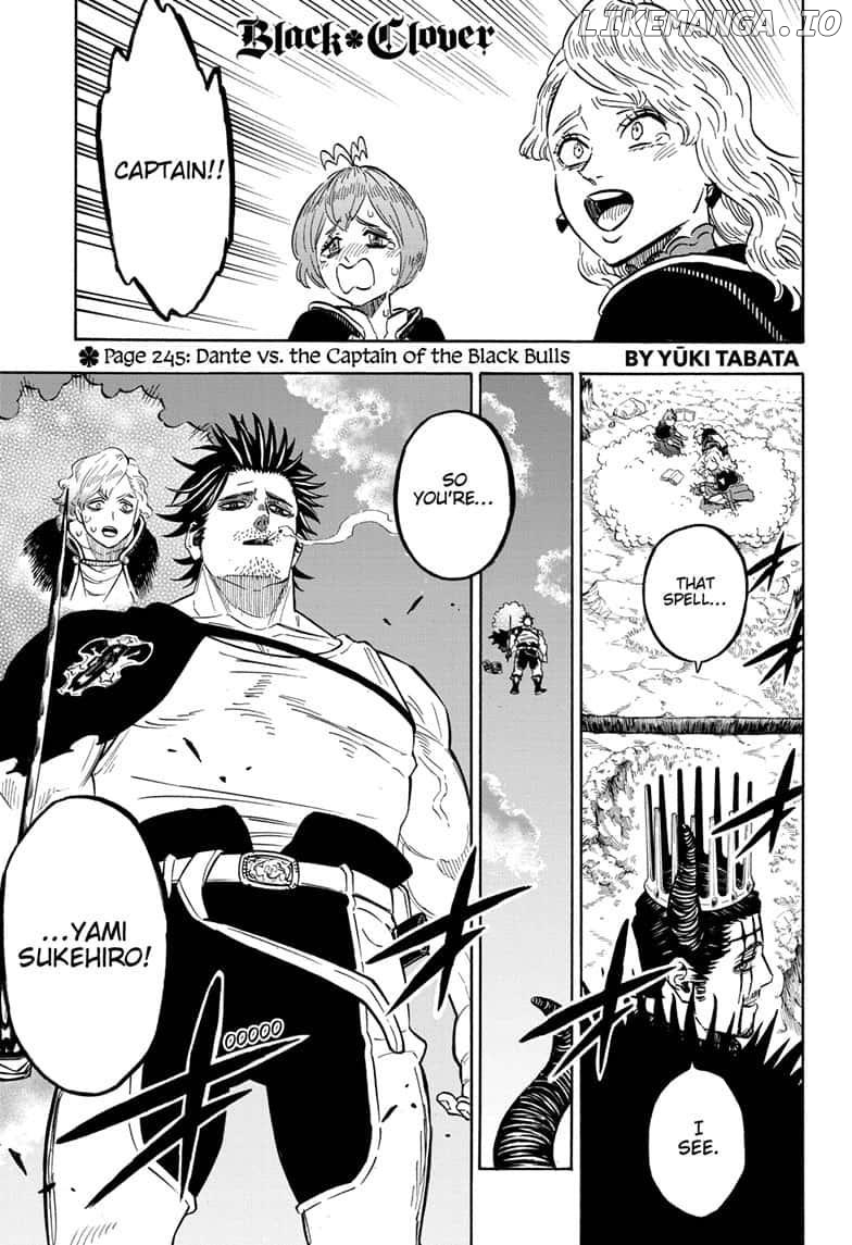 Black Clover chapter 245 - page 1