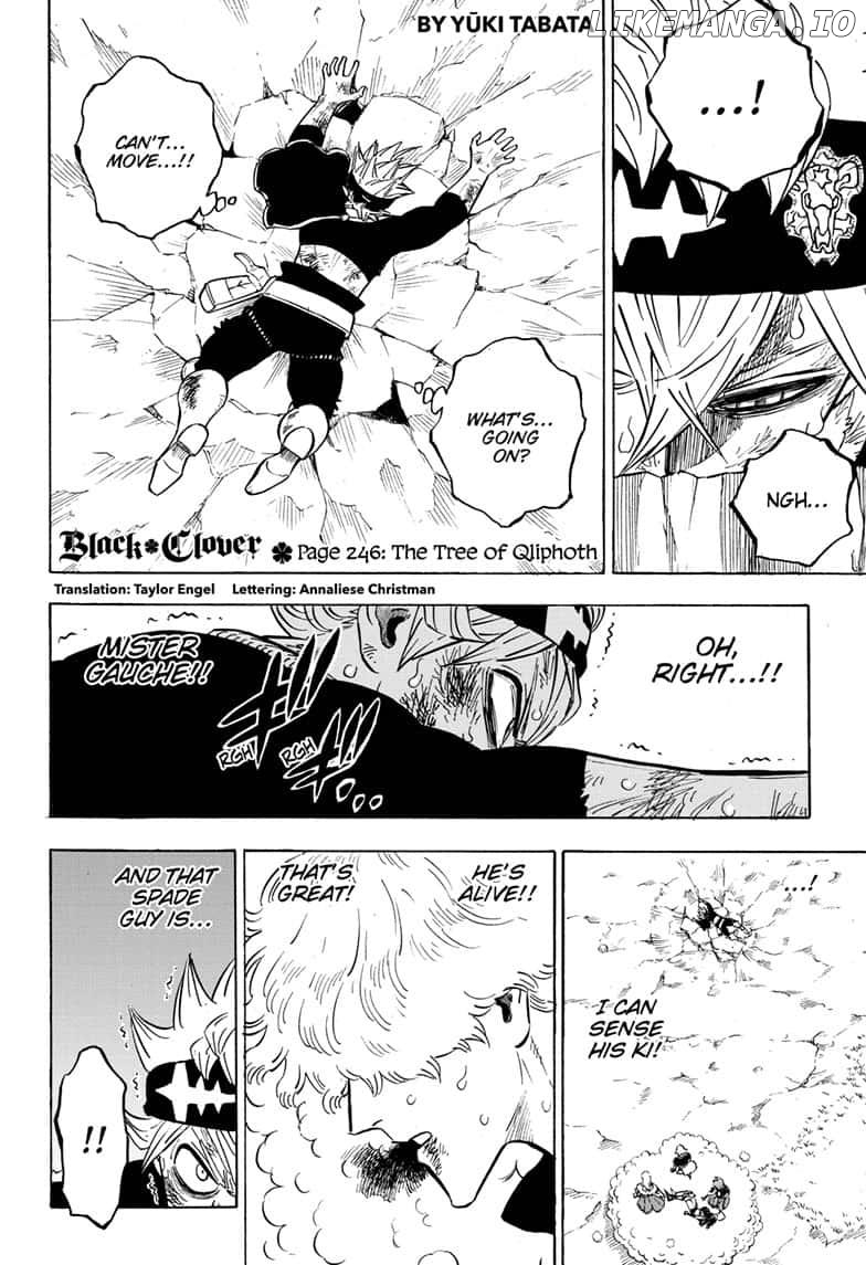 Black Clover chapter 246 - page 2