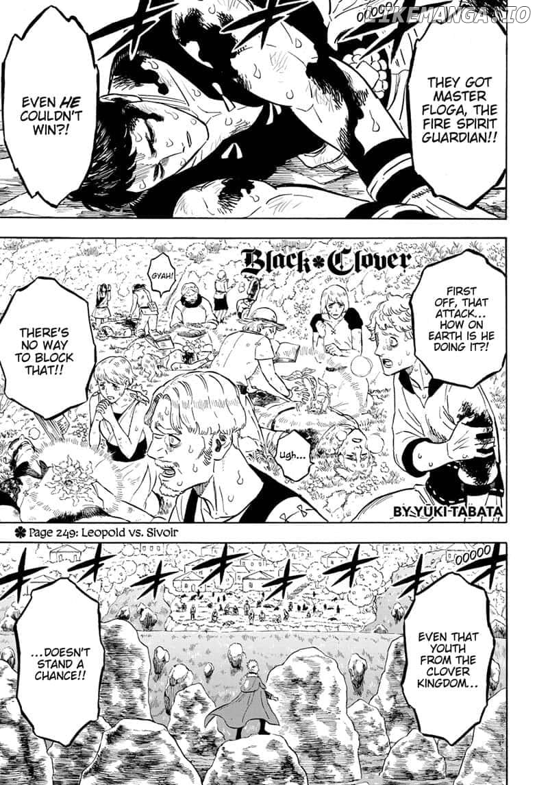 Black Clover chapter 249 - page 1