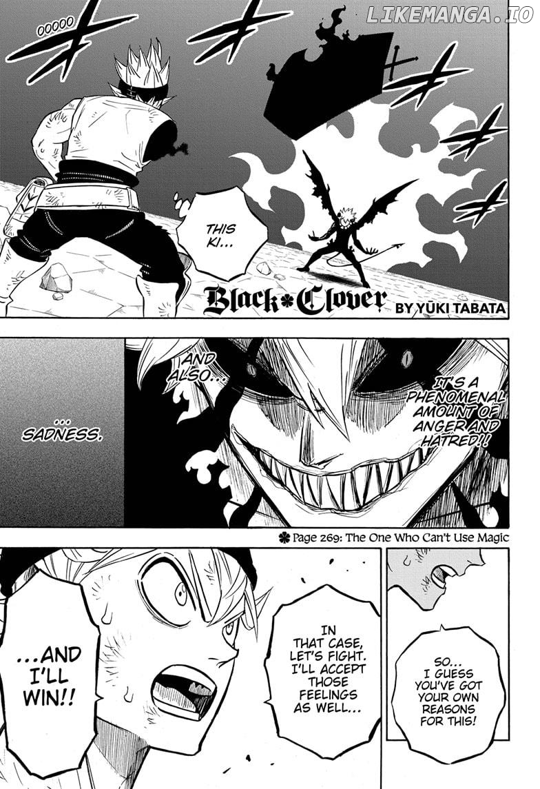 Black Clover chapter 269 - page 1