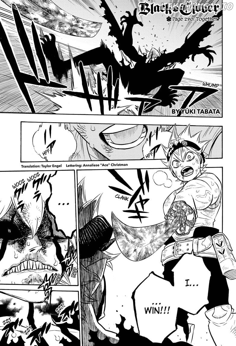 Black Clover chapter 270 - page 1