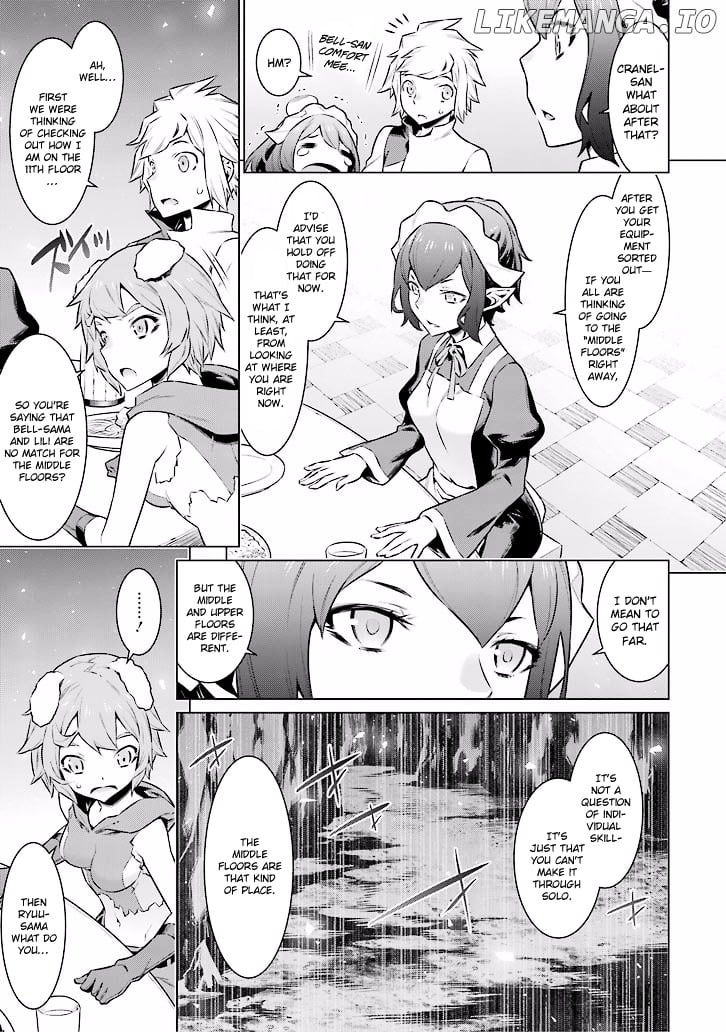 Dungeon ni Deai o Motomeru no wa Machigatte Iru Darou ka chapter 49 - page 11