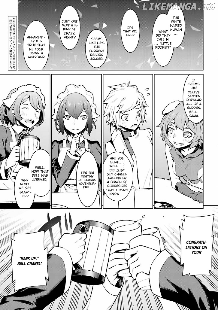 Dungeon ni Deai o Motomeru no wa Machigatte Iru Darou ka chapter 49 - page 5