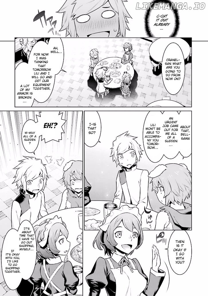 Dungeon ni Deai o Motomeru no wa Machigatte Iru Darou ka chapter 49 - page 9