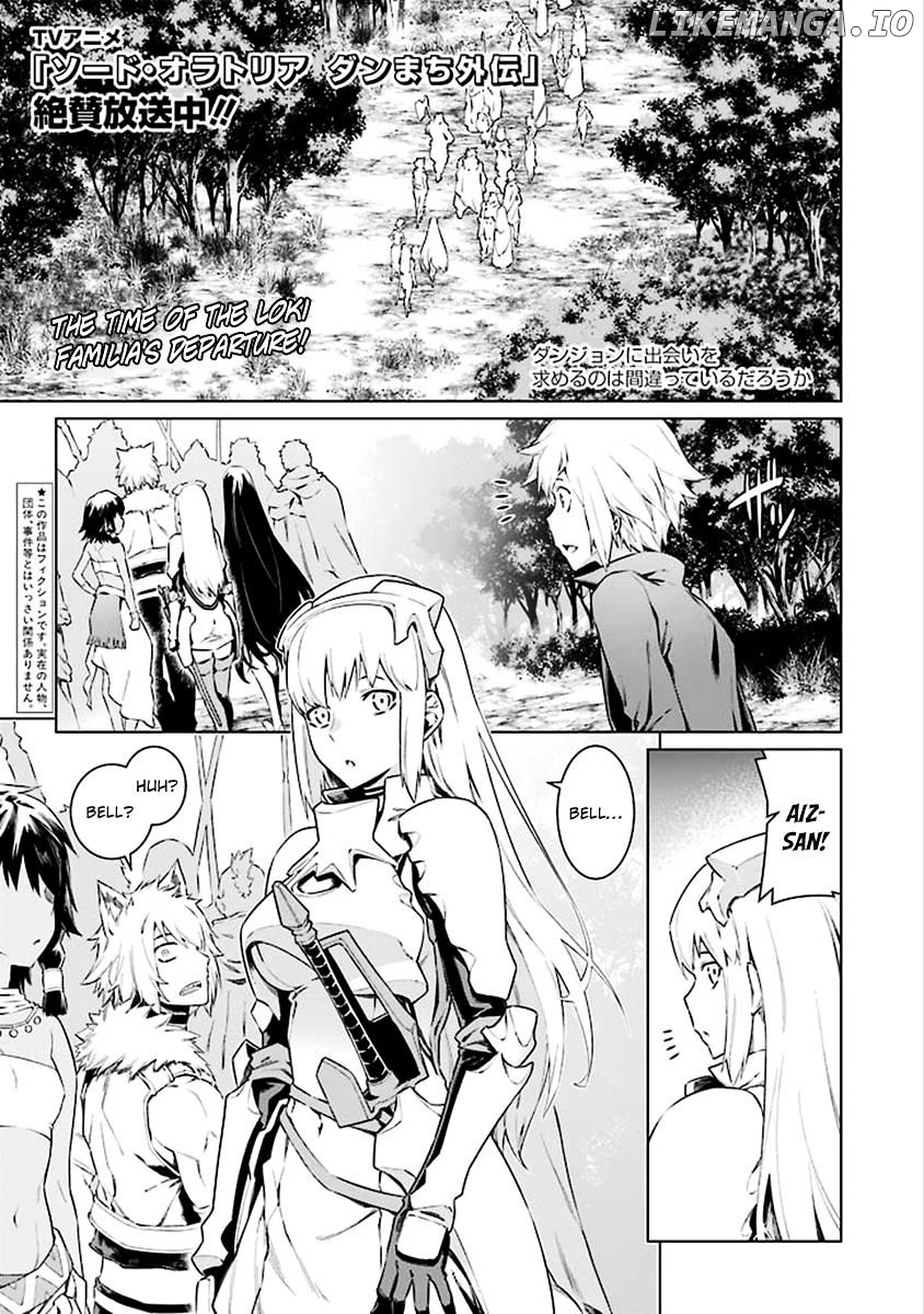 Dungeon ni Deai o Motomeru no wa Machigatte Iru Darou ka chapter 74 - page 2