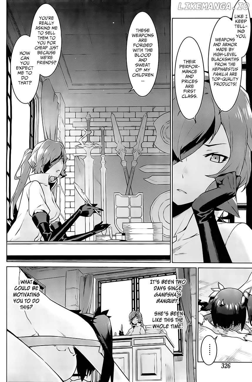 Dungeon ni Deai o Motomeru no wa Machigatte Iru Darou ka chapter 6 - page 4