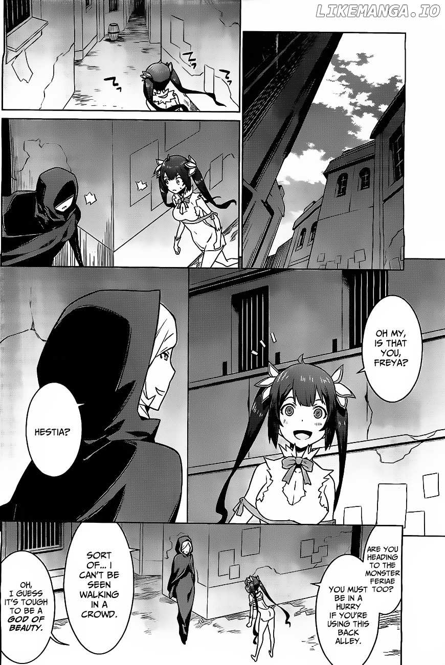 Dungeon ni Deai o Motomeru no wa Machigatte Iru Darou ka chapter 7 - page 12