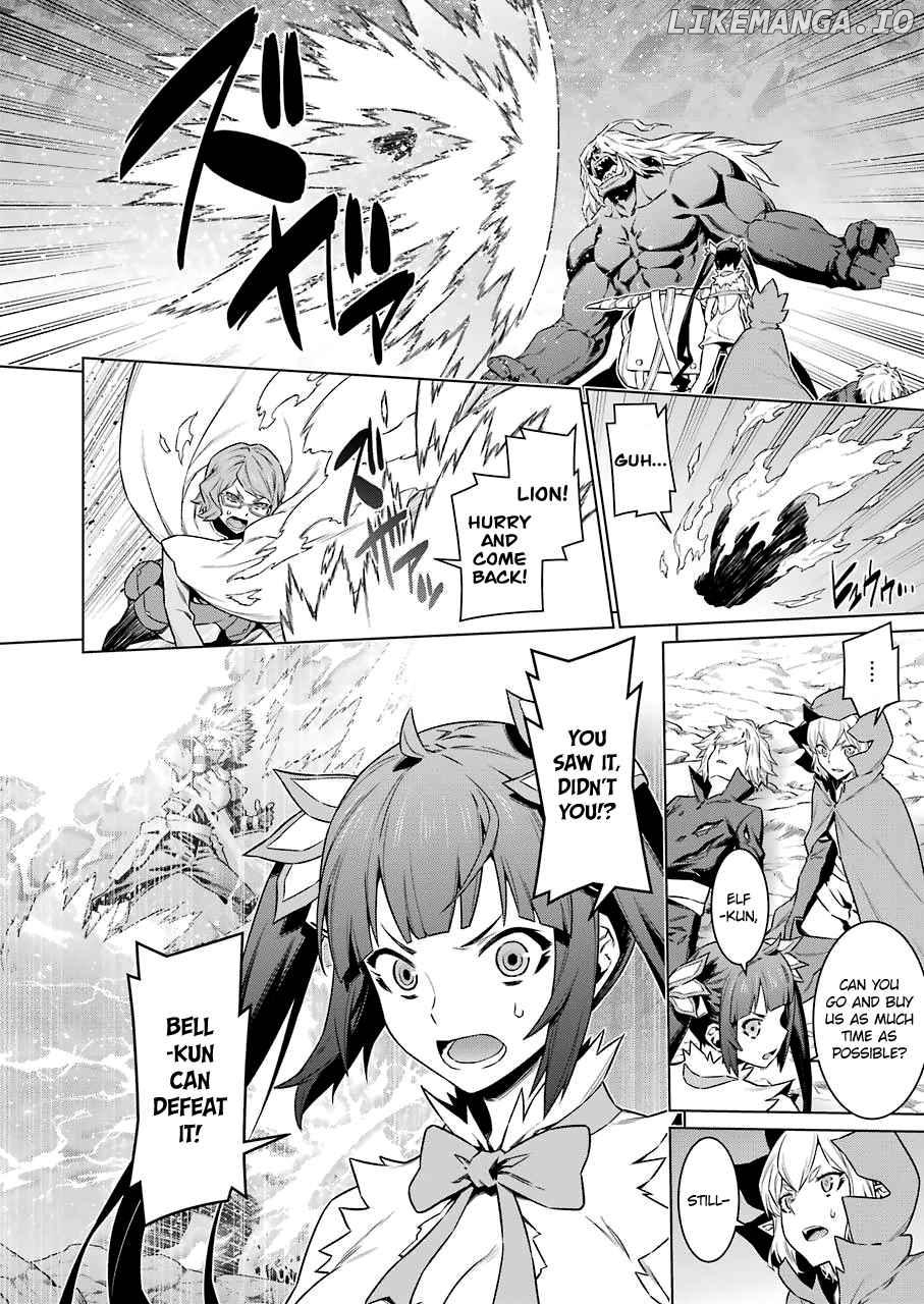 Dungeon ni Deai o Motomeru no wa Machigatte Iru Darou ka chapter 82 - page 10