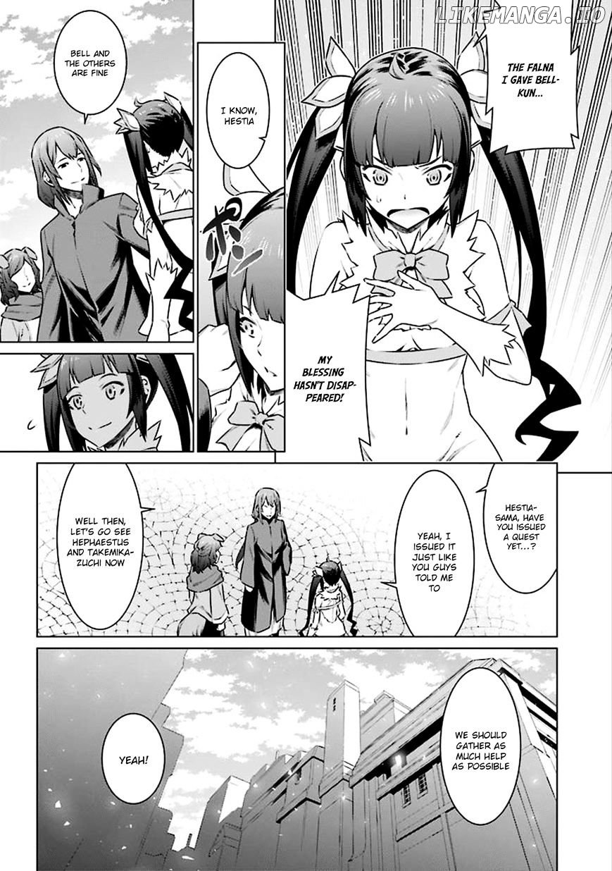 Dungeon ni Deai o Motomeru no wa Machigatte Iru Darou ka chapter 60 - page 11