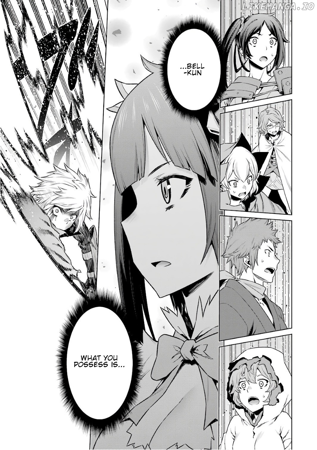 Dungeon ni Deai o Motomeru no wa Machigatte Iru Darou ka chapter 84 - page 12