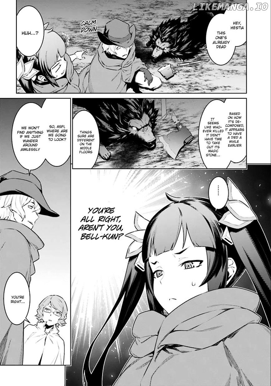 Dungeon ni Deai o Motomeru no wa Machigatte Iru Darou ka chapter 64 - page 10