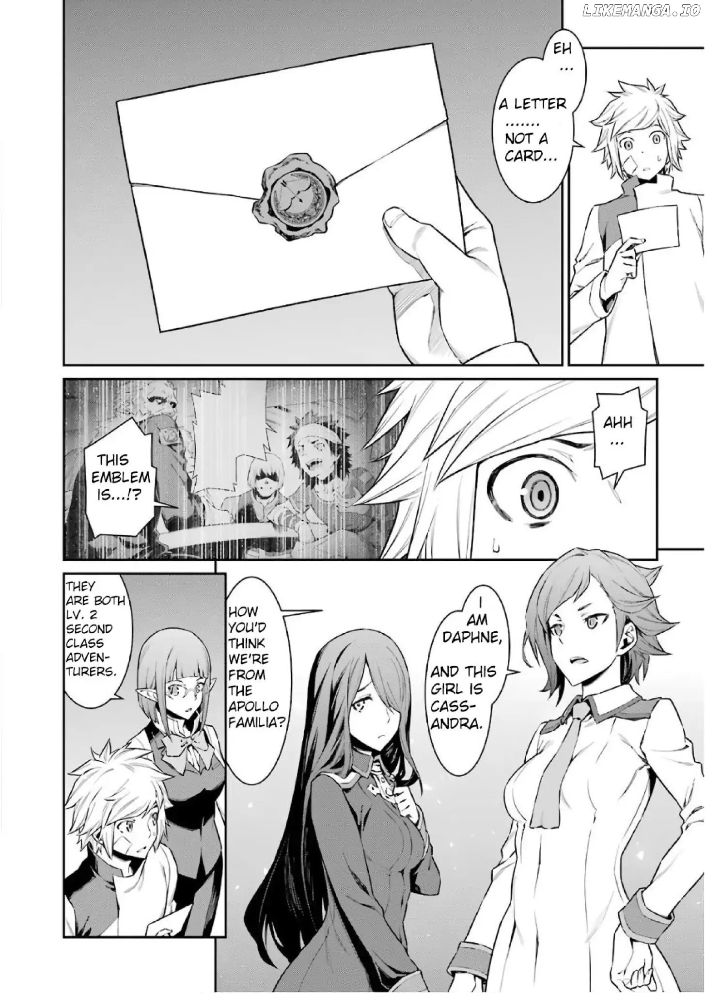 Dungeon ni Deai o Motomeru no wa Machigatte Iru Darou ka chapter 87 - page 13