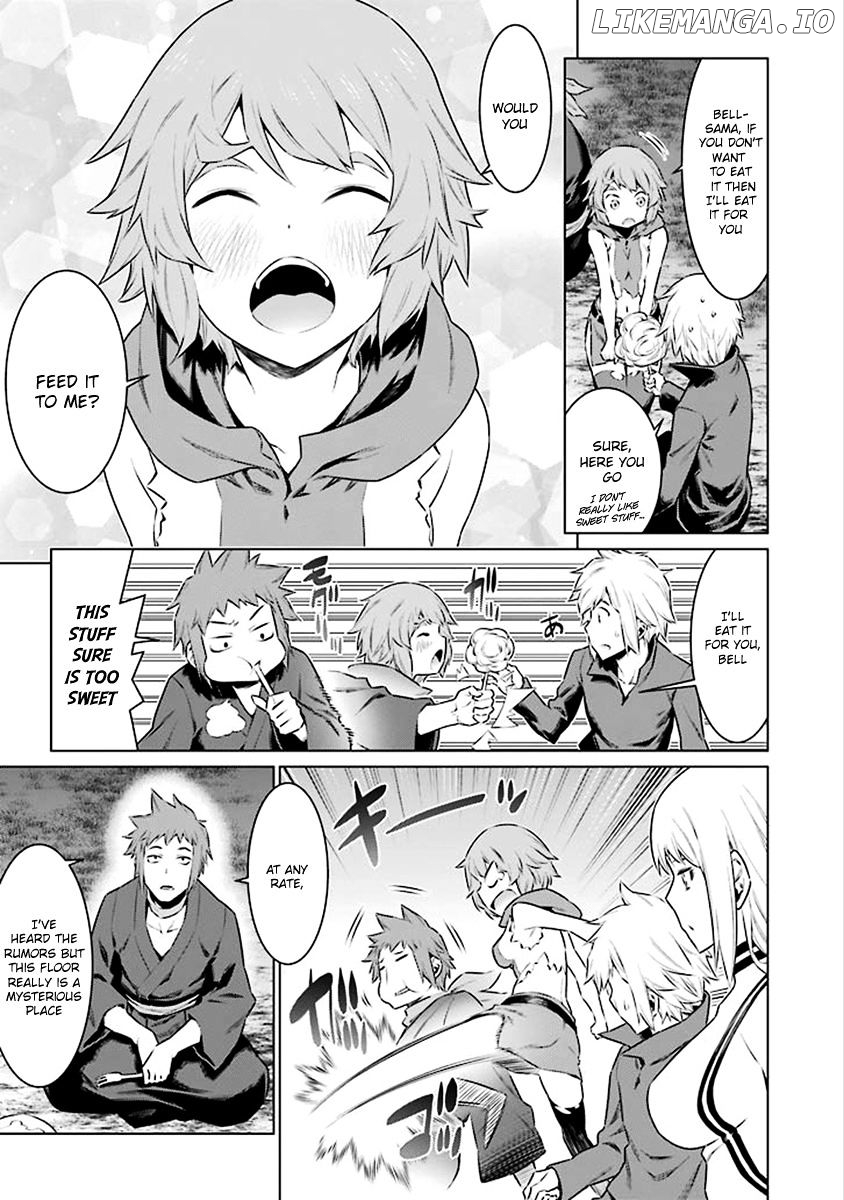 Dungeon ni Deai o Motomeru no wa Machigatte Iru Darou ka chapter 68 - page 16