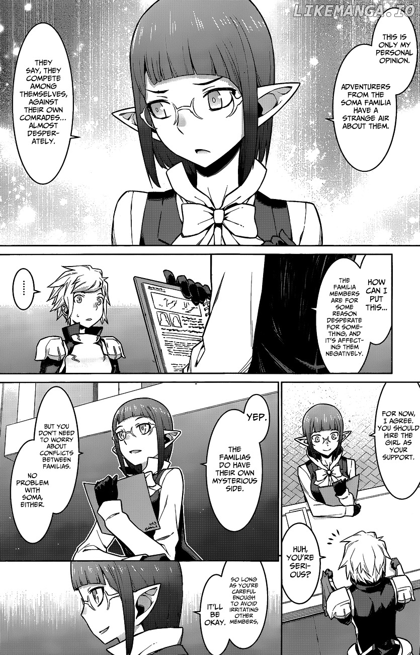 Dungeon ni Deai o Motomeru no wa Machigatte Iru Darou ka chapter 18 - page 7