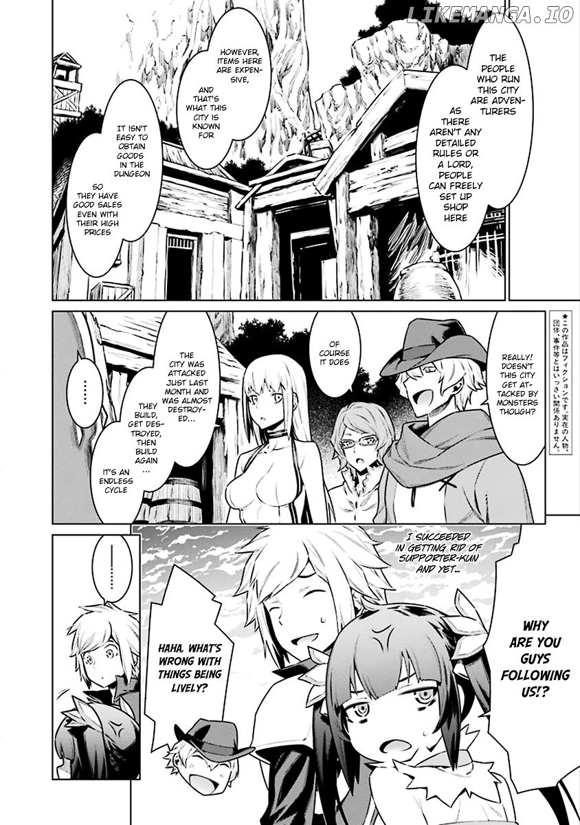 Dungeon ni Deai o Motomeru no wa Machigatte Iru Darou ka chapter 70 - page 7