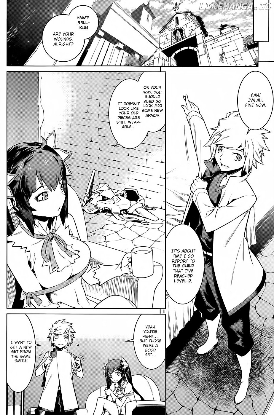 Dungeon ni Deai o Motomeru no wa Machigatte Iru Darou ka chapter 46 - page 14