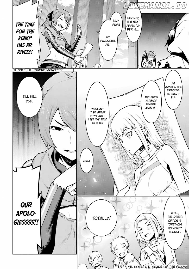 Dungeon ni Deai o Motomeru no wa Machigatte Iru Darou ka chapter 48 - page 10