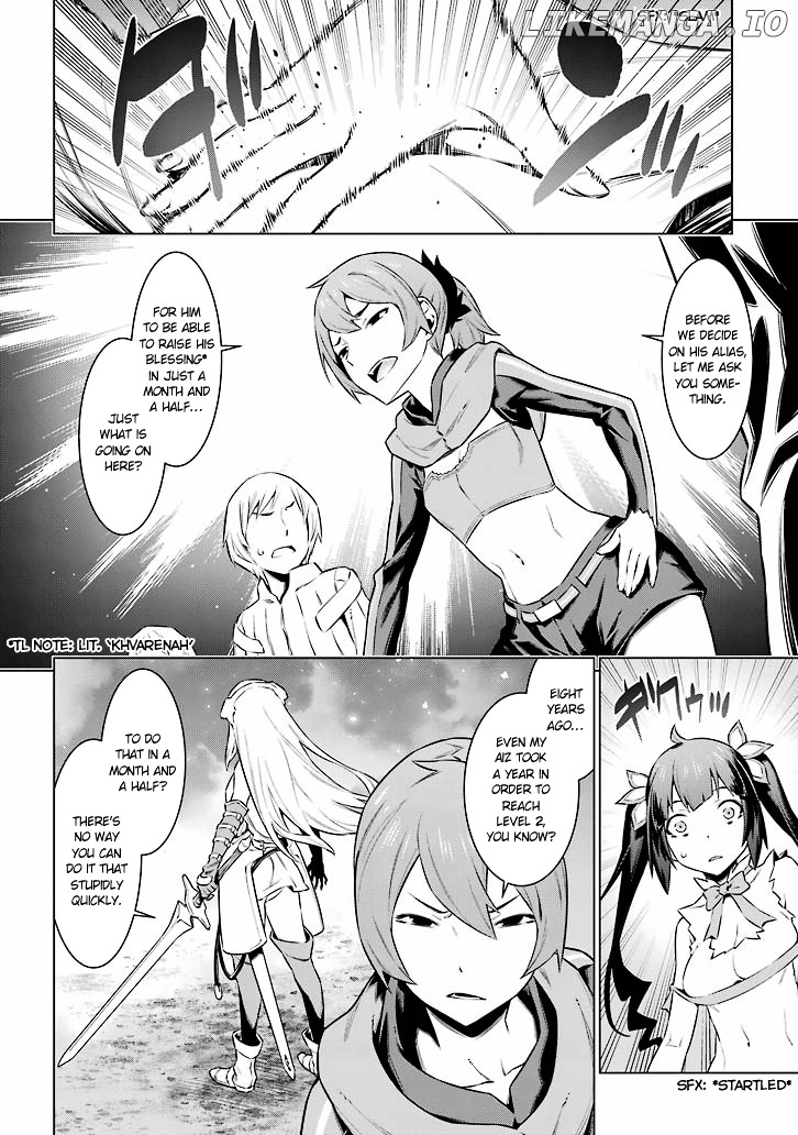 Dungeon ni Deai o Motomeru no wa Machigatte Iru Darou ka chapter 48 - page 12