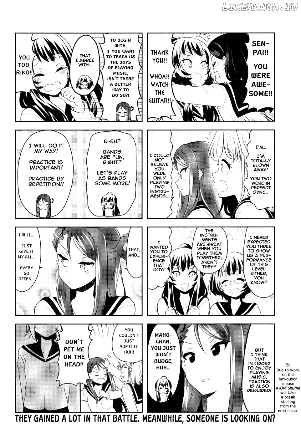 k-on! Shuffle chapter 13 - page 8