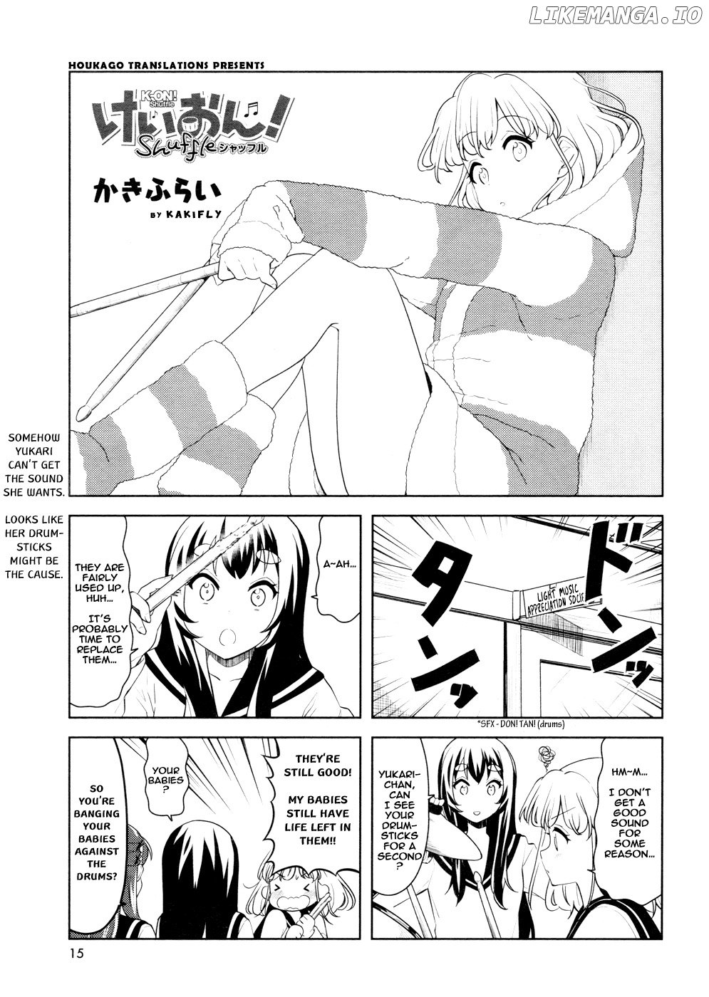 k-on! Shuffle chapter 19 - page 1