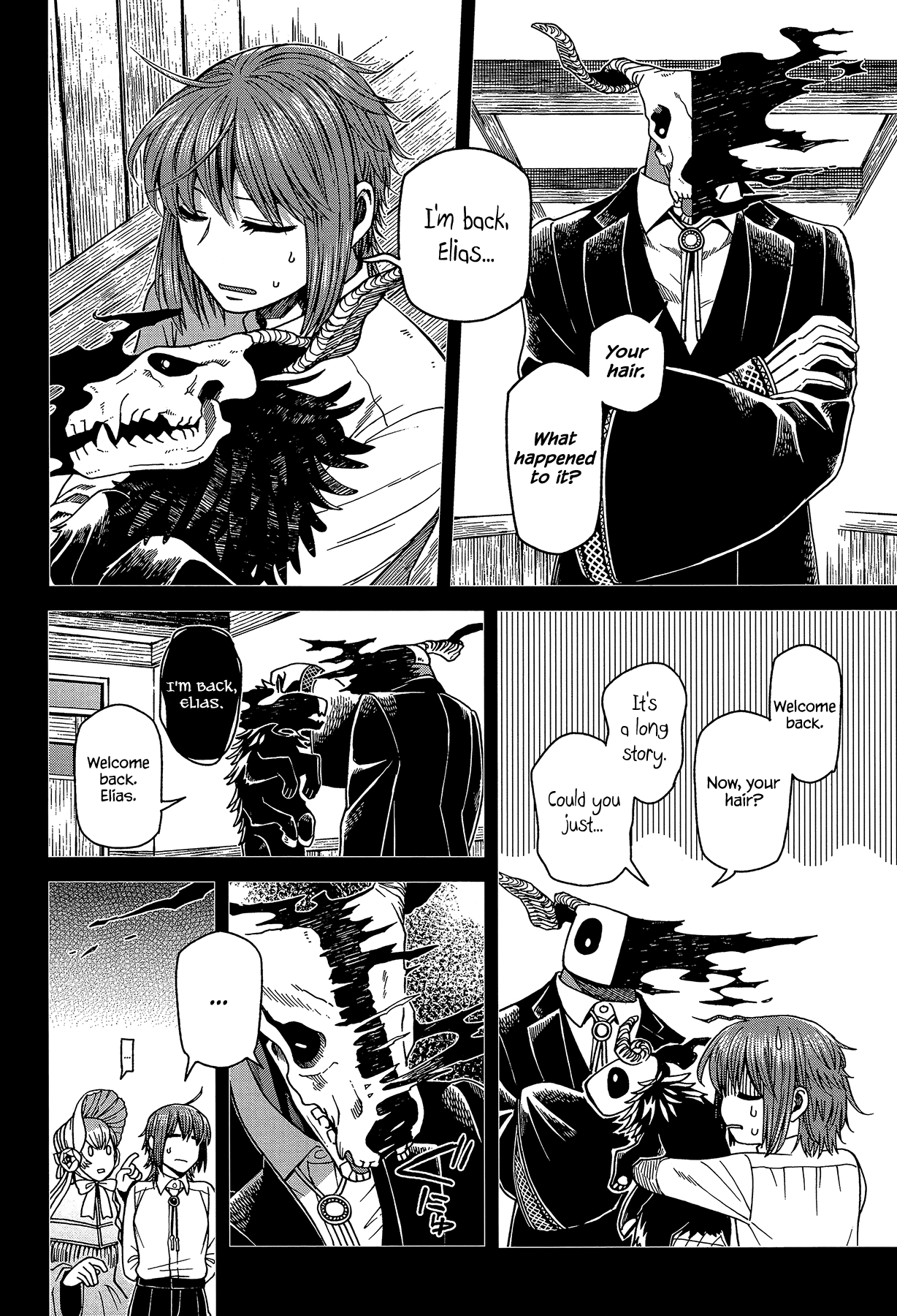 Mahou Tsukai no Yome chapter 62 - page 8