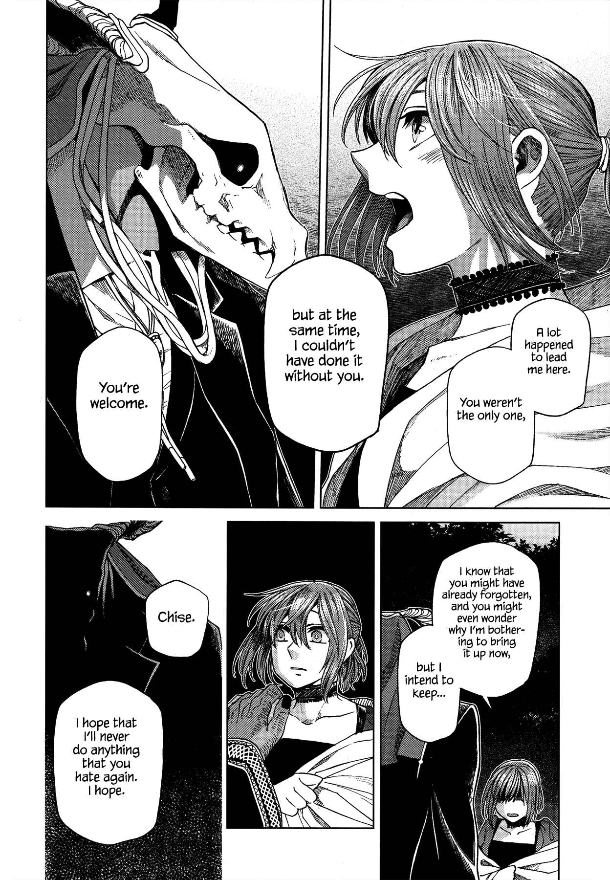 Mahou Tsukai no Yome chapter 45 - page 54