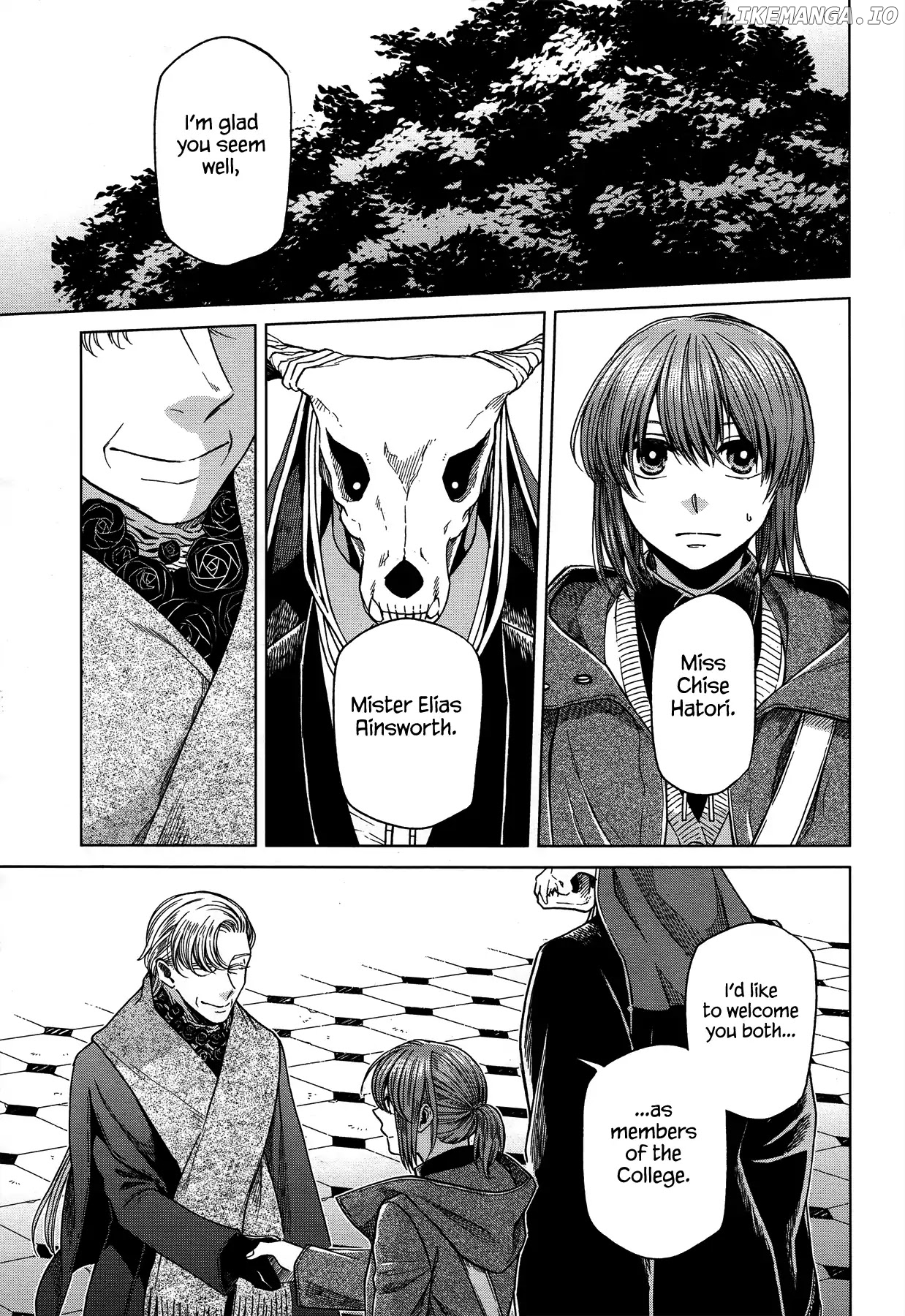 Mahou Tsukai no Yome chapter 46 - page 1