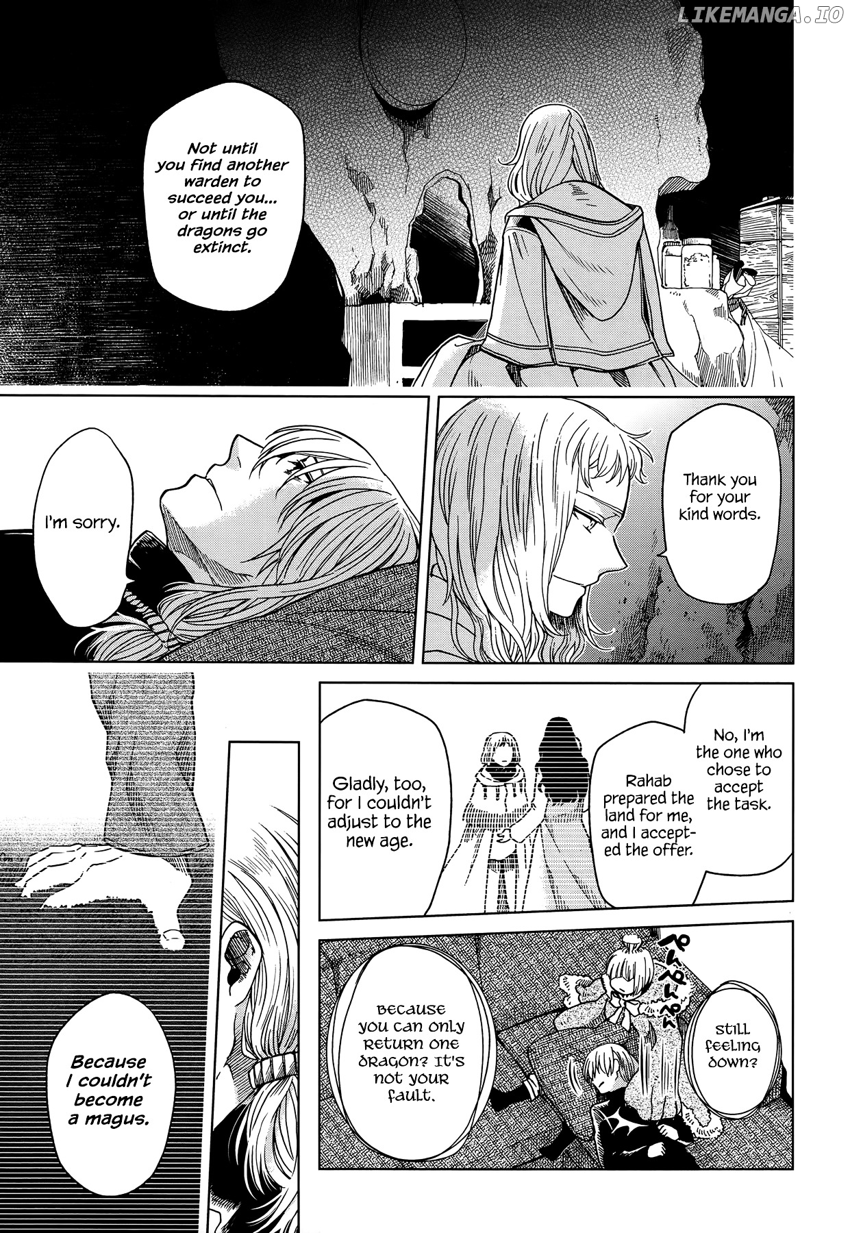 Mahou Tsukai no Yome chapter 38 - page 7