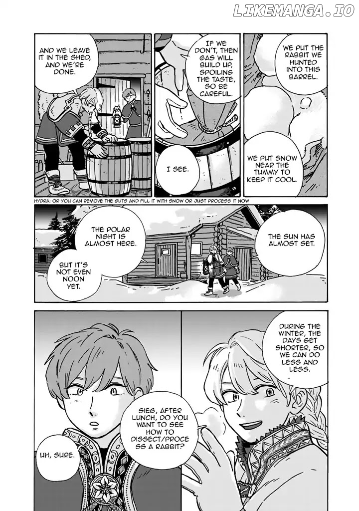 Hokuou Kizoku to Moukinzuma no Yukiguni Karigurashi chapter 5 - page 13