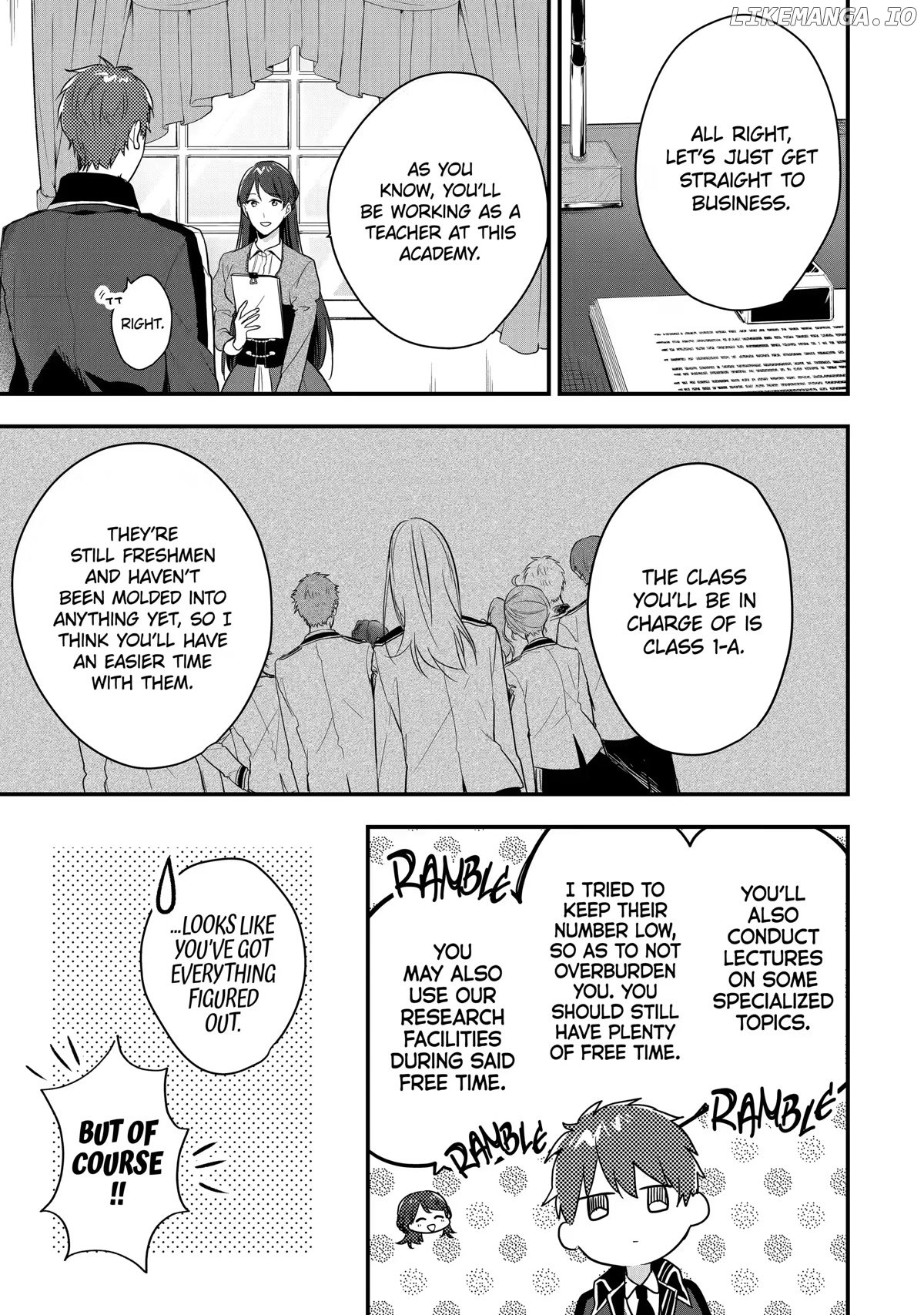 Demoted to a Teacher, the Strongest Sage Raises an Unbeatable Class chapter 1 - page 23