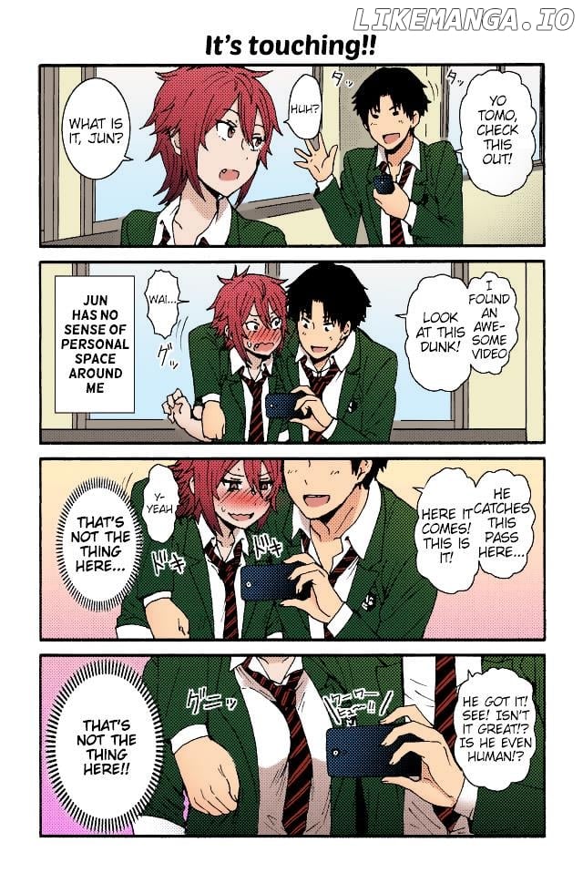 Tomo-Chan Wa Onnanoko (Fan Colored) chapter 1 - page 4