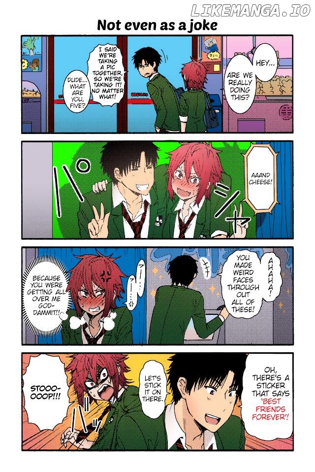 Tomo-Chan Wa Onnanoko (Fan Colored) chapter 2 - page 11