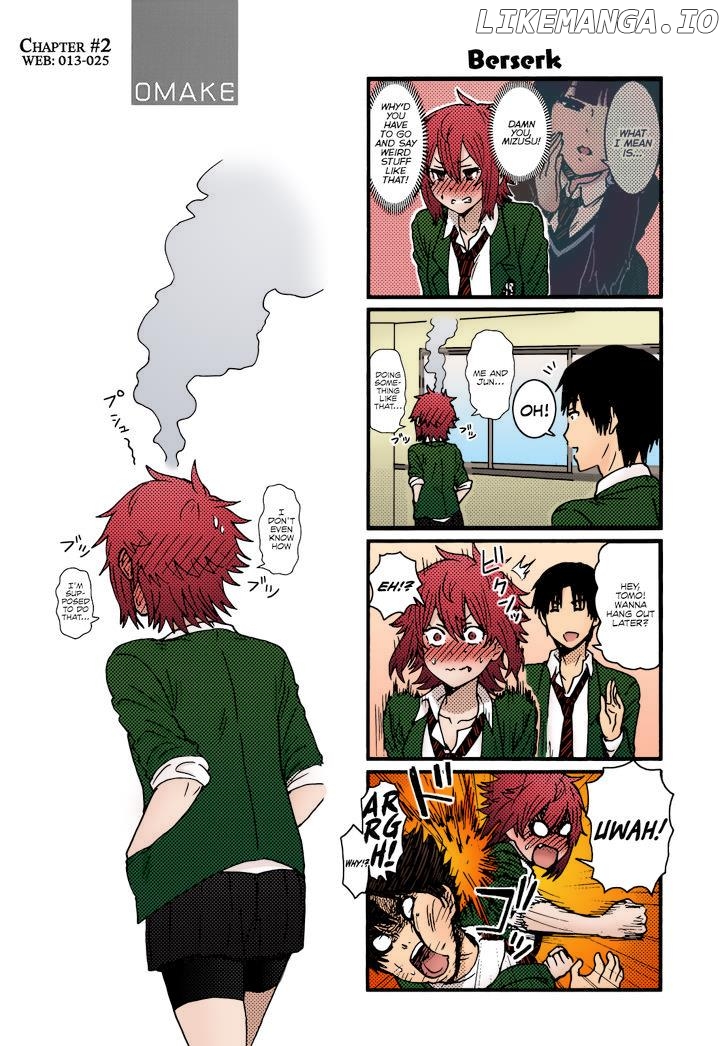 Tomo-Chan Wa Onnanoko (Fan Colored) chapter 2 - page 14