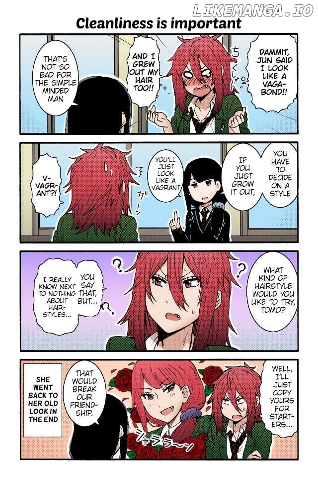 Tomo-Chan Wa Onnanoko (Fan Colored) chapter 2 - page 9