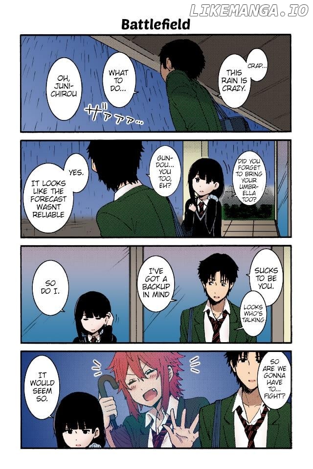 Tomo-Chan Wa Onnanoko (Fan Colored) chapter 3 - page 9