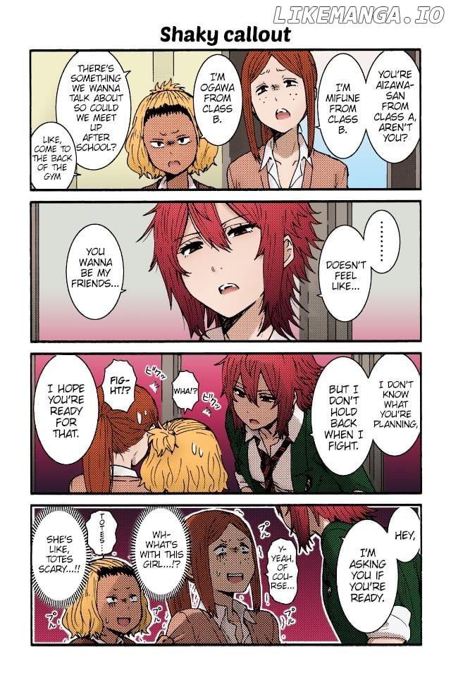 Tomo-Chan Wa Onnanoko (Fan Colored) chapter 4 - page 12