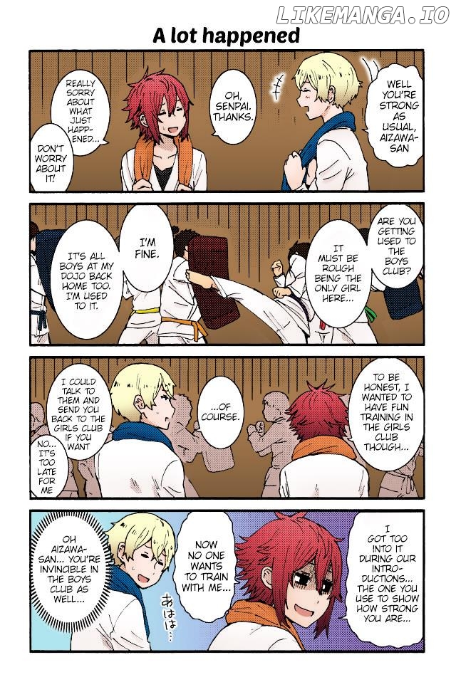 Tomo-Chan Wa Onnanoko (Fan Colored) chapter 4 - page 2