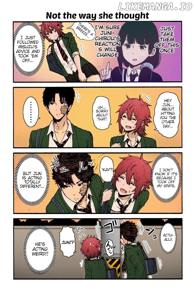 Tomo-Chan Wa Onnanoko (Fan Colored) chapter 5 - page 13