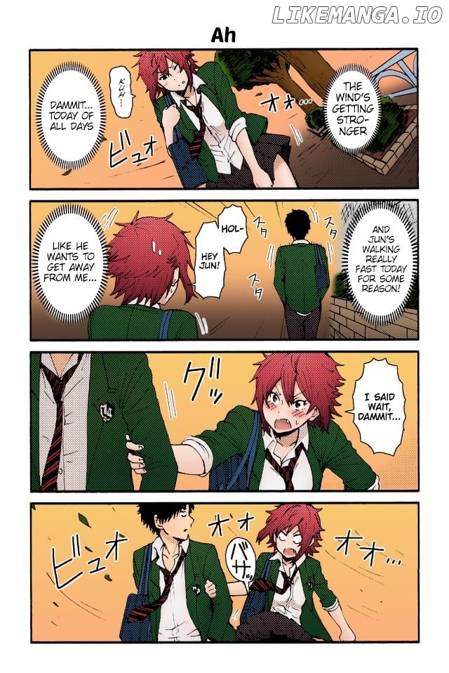 Tomo-Chan Wa Onnanoko (Fan Colored) chapter 5 - page 15