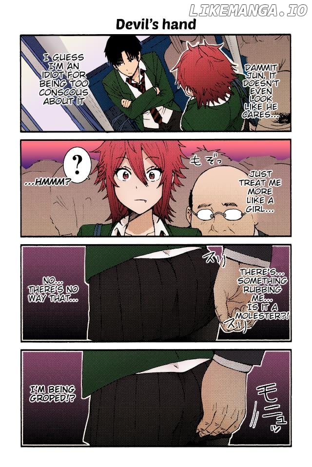 Tomo-Chan Wa Onnanoko (Fan Colored) chapter 5 - page 2