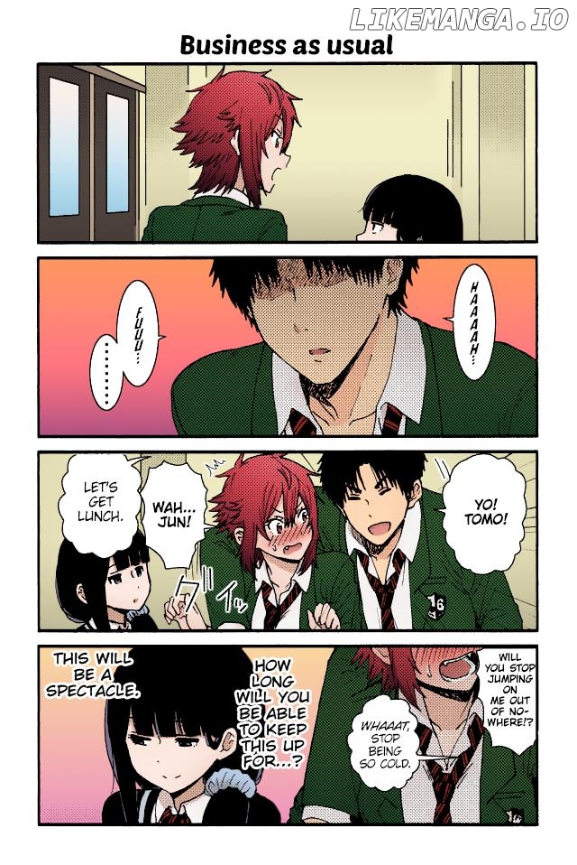 Tomo-Chan Wa Onnanoko (Fan Colored) chapter 5 - page 20