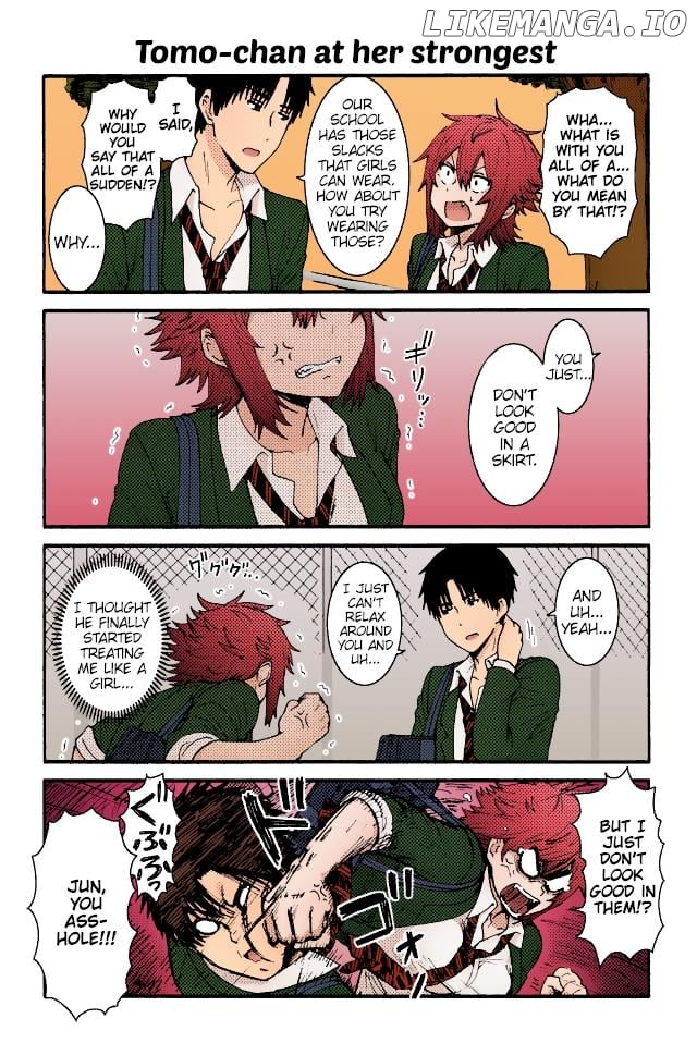 Tomo-Chan Wa Onnanoko (Fan Colored) chapter 5 - page 6