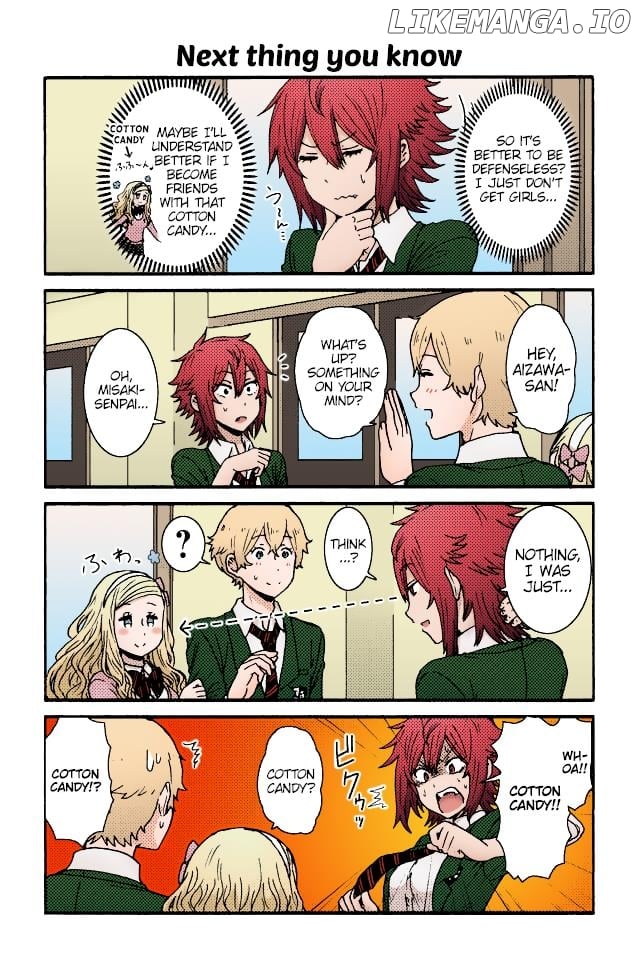 Tomo-Chan Wa Onnanoko (Fan Colored) chapter 6 - page 4