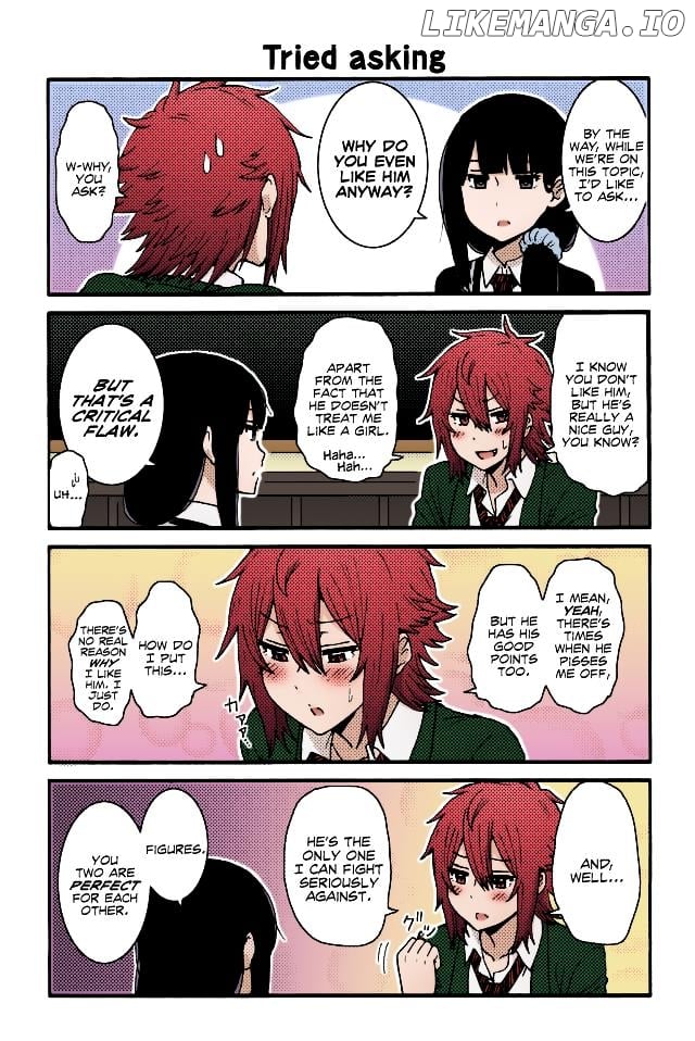 Tomo-Chan Wa Onnanoko (Fan Colored) chapter 8 - page 6