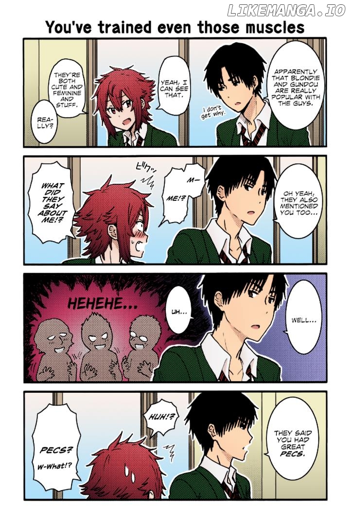 Tomo-Chan Wa Onnanoko (Fan Colored) chapter 8 - page 7