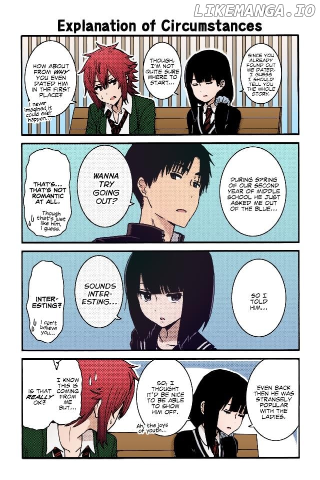 Tomo-Chan Wa Onnanoko (Fan Colored) chapter 9 - page 2