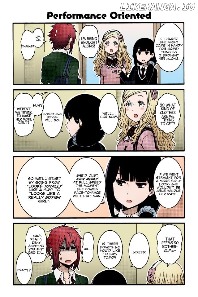 Tomo-Chan Wa Onnanoko (Fan Colored) chapter 10 - page 10